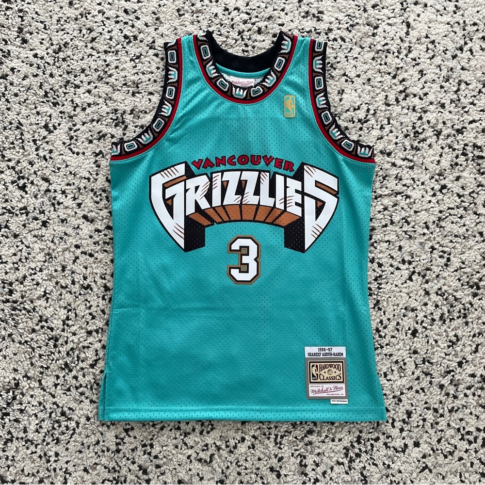 Mitchell & Ness Vancouver Grizzlies Shareef Abdur-Rahim Jersey